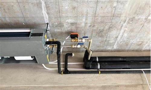 空调水系统普通钢管安装前用机械钢丝轮除锈